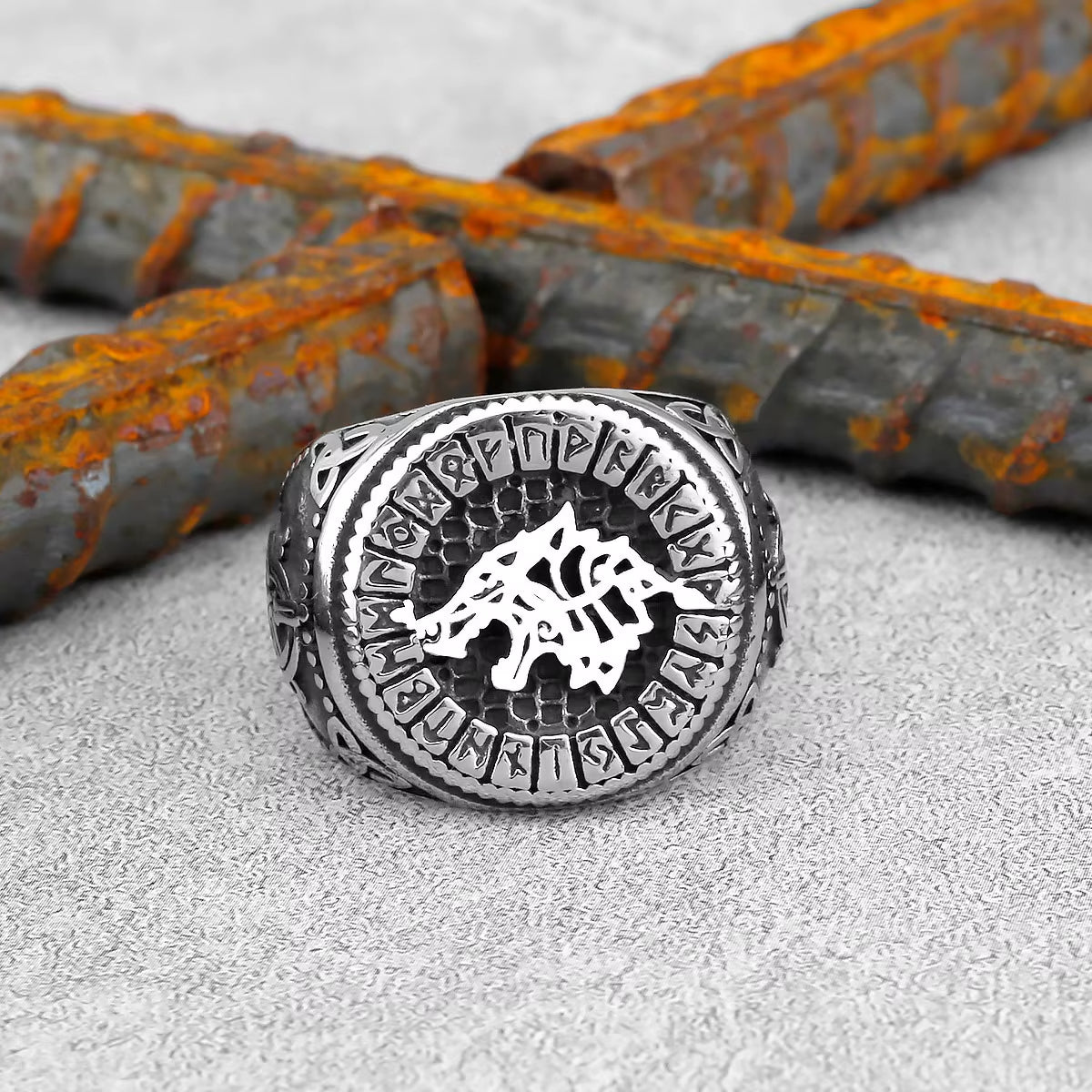 Anillo Vikingo Lobo