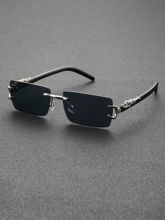 Gafas de sol de metal Black