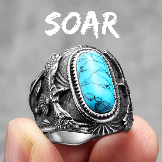 Anillo de lujo piedra preciosa