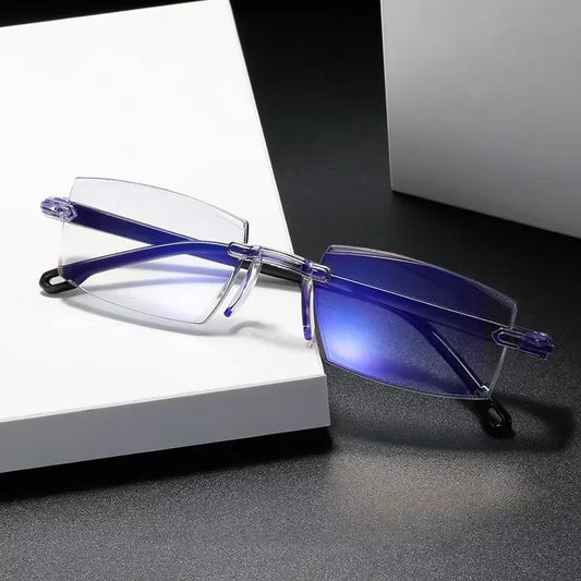 LENTES TRANSPARENTE BIFOCAL TR90 2x1