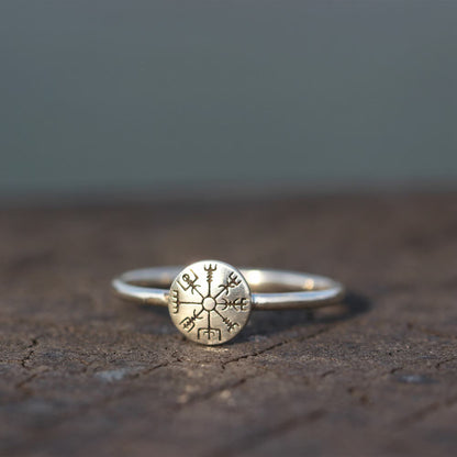 💫 Anillo Aegishjalmur Nórdico
