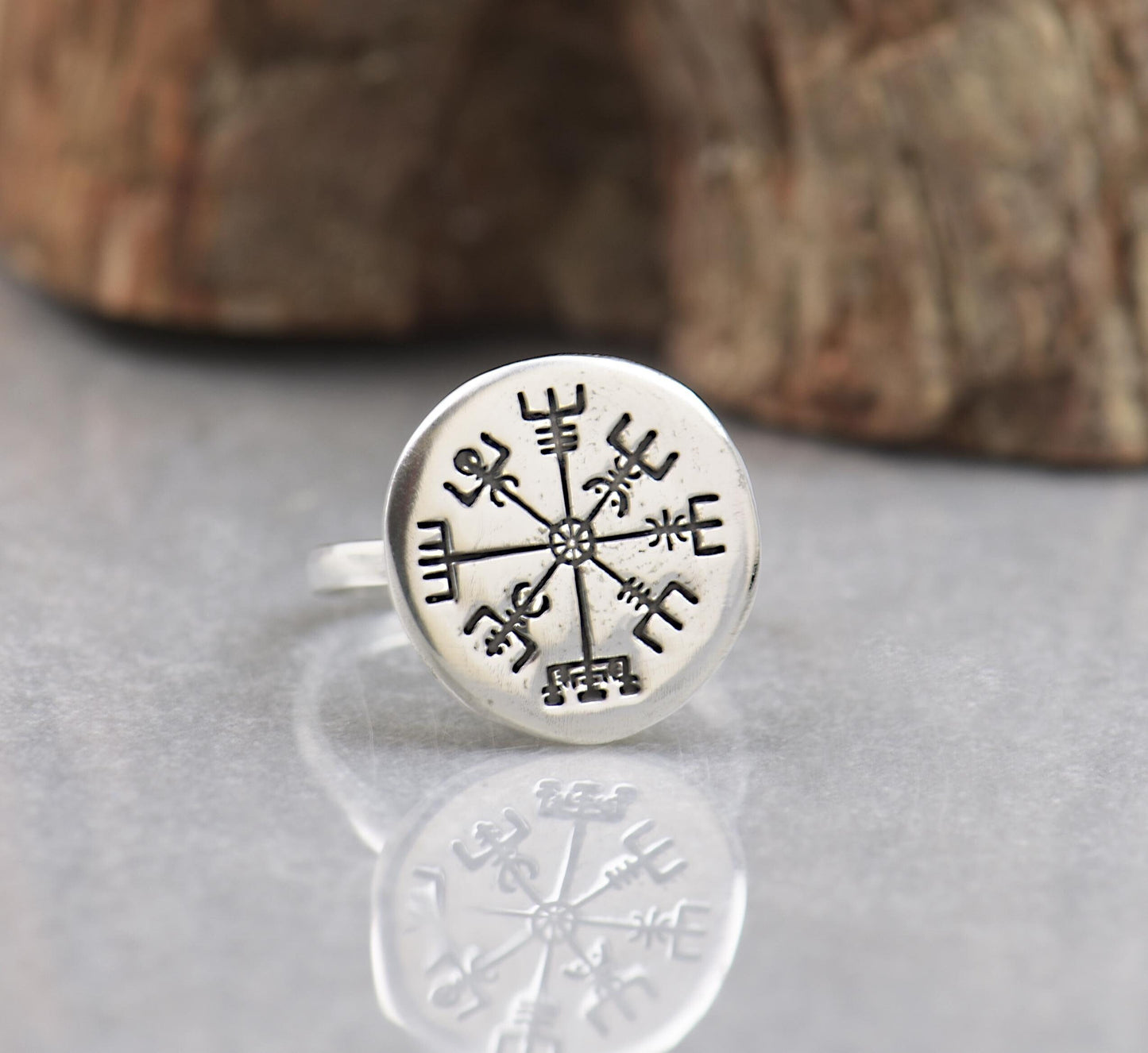 💫 Anillo Aegishjalmur Nórdico