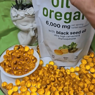 Cápsulas Naturales de Aceite de Orégano + Semilla Negra 180 capsulas