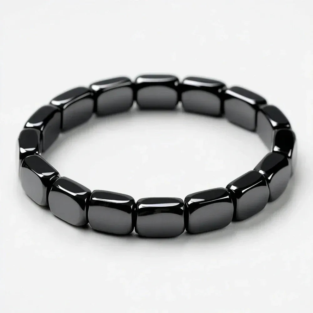Brazalete de Hematita | Energía que Impone Respeto