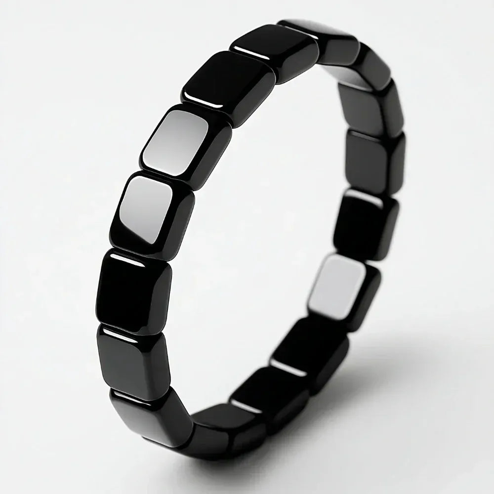 Brazalete de Hematita | Energía que Impone Respeto