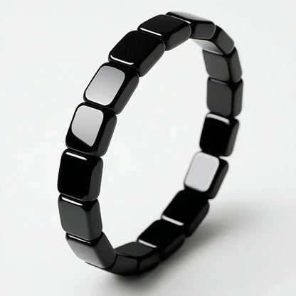 Brazalete de Hematita | Energía que Impone Respeto