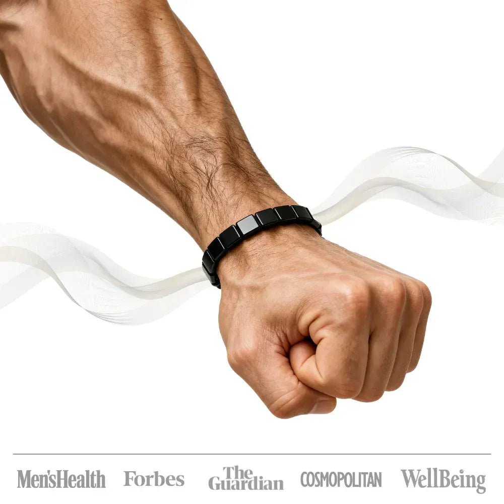 Brazalete de Hematita | Energía que Impone Respeto