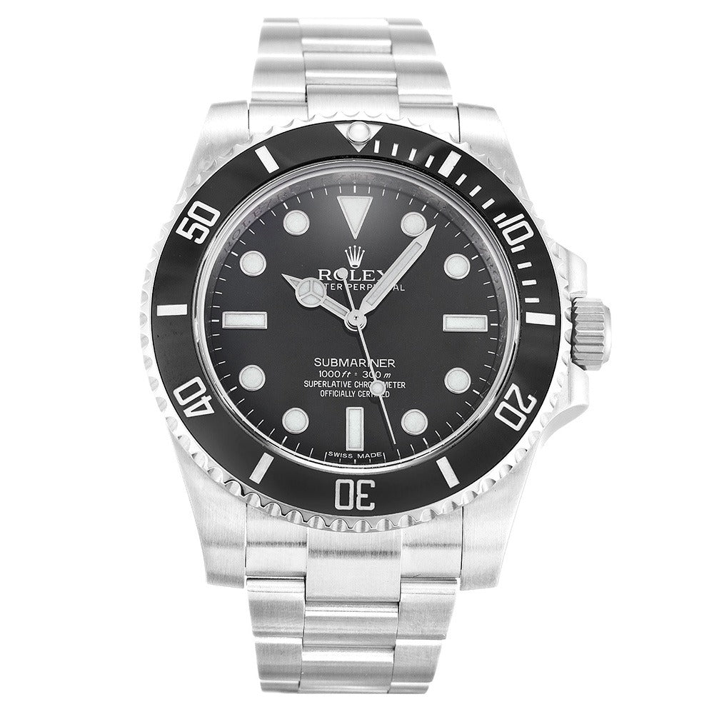 Rolex Submarine Plateado