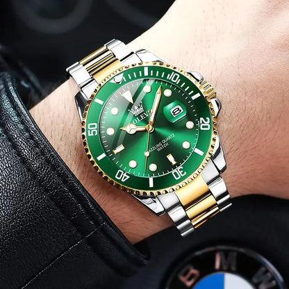 Rolex Submarine Verde Gold