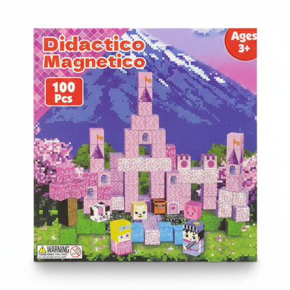 Bloques magnéticos Minecraft 100piezas