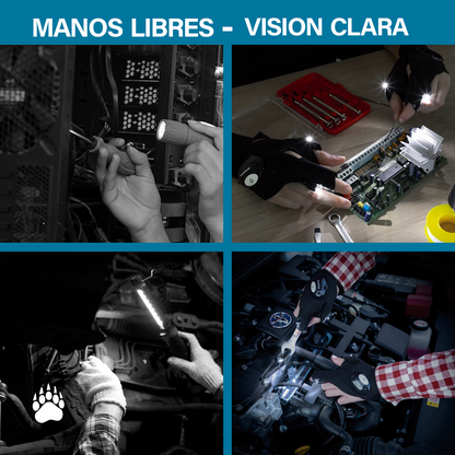 Guantes con Luz Led