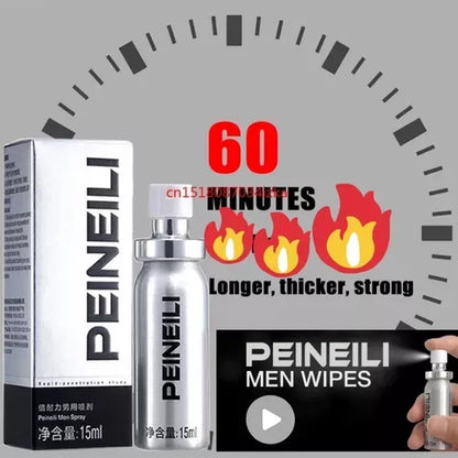 Spray Retardante Masculino 15ml – Control Total Placer Prolongado