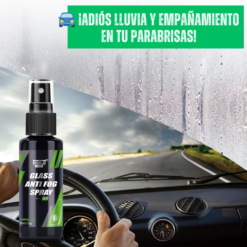 Spray antilluvia para vidrio de coche - Glass Antifog™
