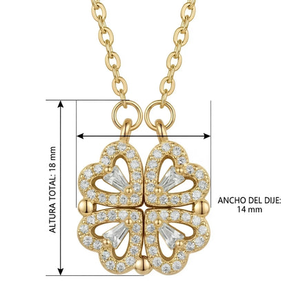 ❤️Collar Trébol/Corazon - Elegance™🍀